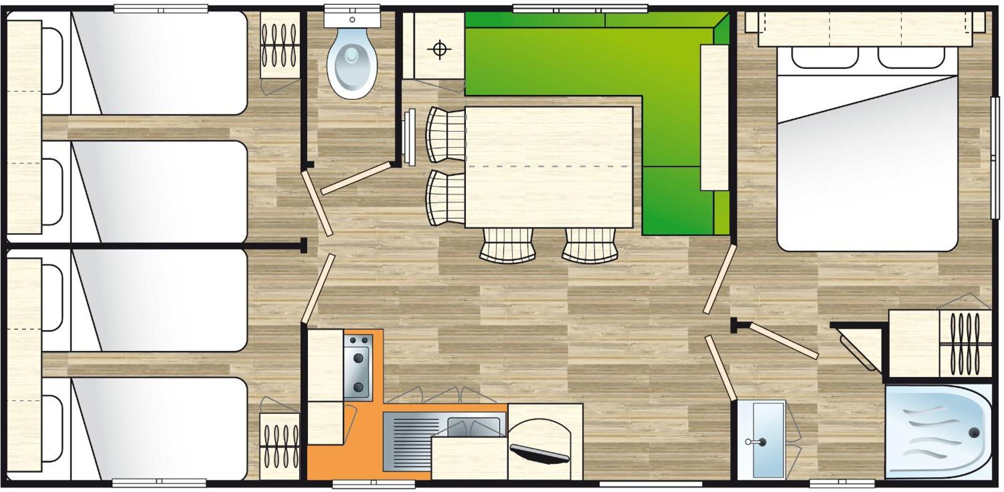 Charmant Mobil Home 6 personnes Boofzheim Extérieur photo